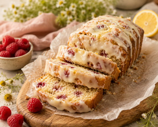 Lemon & Raspberry Wellness Loaf